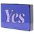Autre Marque Clutch YAZBUKEY Yes No Blu in Plastica - vista 2