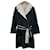 Abrigo reversible de lana THE CUBE Max Mara Negro Blanco roto