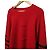 Strickpullover im Football-Stil Coach Champion Kollaboration Rot - Ansicht 4