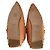 Mocassini flat in pelle Jil Sander Bronzo Cammello - vista 10