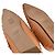 Mocassini flat in pelle Jil Sander Bronzo Cammello - vista 11
