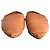 Mocassini flat in pelle Jil Sander Bronzo Cammello - vista 3