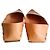 Mocassini flat in pelle Jil Sander Bronzo Cammello - vista 5