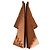 Mocassini flat in pelle Jil Sander Bronzo Cammello - vista 6