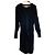 Autre Marque V-Ausschnitt Kleid BY MALENE BIRGER Schwarz