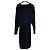 Autre Marque V-Ausschnitt Kleid BY MALENE BIRGER Schwarz - Ansicht 2