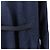 Cappotto ISSEY MIYAKE Tachimigi con cappuccio in misto seta e bretelle Blu Blu navy - vista 11