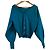 Autre Marque Cárdigan con cuello en V EMMEL REFINES Azul Naranja