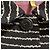 Autre Marque Chaqueta Leur Logette Border Tweed Negro - vista 10