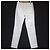 Pantalones de denim Chanel Coco Mark Blanco - vista 2