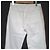 Pantalones de denim Chanel Coco Mark Blanco - vista 4