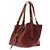 Borsa Tote Joseph S Jerome Dreyfuss Camoscio Rosso Scuro Bordò - vista 2