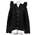 Giacca Tec Worker Rick Owens Nera in Cotone Nero