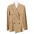 Blazer de algodão camel Polo Ralph Lauren