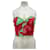 Autre Marque Bustier rosso e verde