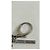 Portachiavi Louis Vuitton Sfere Rigate e Monogrammate Nero Bianco Multicolore - vista 4