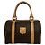 Céline Celine Vintage Macadam Blazon Triomphe Handtasche Braun