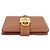 Louis Vuitton Compact Bi-fold Ledergeldbörse Braun - Ansicht 3