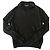 Loro Piana Wollpullover Schwarz V-Ausschnitt