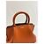 Cartier Mini-Handtasche aus orangefarbenem Leder Braun - Ansicht 2