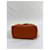 Cartier Mini-Handtasche aus orangefarbenem Leder Braun - Ansicht 5