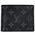 Louis Vuitton Portefeuille Slender Bi-fold Wallet Black