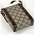 Borsa a tracolla Gucci Horsebit 1955 motivo GG Marrone - vista 2