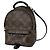 Palm Springs Borsa a Spalla Louis Vuitton Monogram Marrone