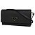 Mini borsa a tracolla Prada in pelle Saffiano nera Nero