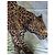 Hermès Sciarpa in seta Hermes Panthera Pardus 140 GM Sciarpa da Robert Dallet Marrone Nero Beige Verde - vista 16