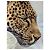 Hermès Sciarpa in seta Hermes Panthera Pardus 140 GM Sciarpa da Robert Dallet Marrone Nero Beige Verde - vista 4