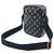 Borsa a tracolla Louis Vuitton Monogram Ink Danube PM Bianco Rosso Blu navy Monogramma - vista 3