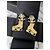 Orecchini a lobo Chanel 2024 La Cruise Coco Roller skates CC con scatola D'oro - vista 9