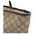 Borsa Tote Gucci GG Supreme Plus Beige Cachi Marrone scuro - vista 9