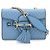 Borsa a Spalla con Catena Emilie Microguccissima Gucci Blu chiaro - vista 2