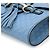 Borsa a Spalla con Catena Emilie Microguccissima Gucci Blu chiaro - vista 4