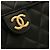 Borsa a tracolla Chanel Matelassé Coco Mark Chain Nero - vista 6