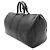 Borsa Boston Louis Vuitton Epi Leather Keepall 45 Nero - vista 3