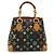 Borsa Louis Vuitton Monogram Multicolor Audra Nero Multicolore Monogramma - vista 2