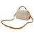 Borsa a mano/Borsa a tracolla Louis Vuitton Damier Azur Croisette Crudo Giallo - vista 3