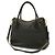 Borsa Tote Prada in pelle morbida Vitello Daino Nero - vista 3