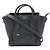 Céline Borsa Celine Luggage Nano Shopper Nero - vista 2
