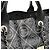CHANEL Camellia Coco Mark Large Tote Bag Schwarz Beige - Ansicht 9