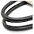 Céline Borsa Tote Celine Luggage Phantom Medium Stripe Square Nero Bianco Blu navy - vista 5