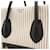 Céline Borsa Tote Celine Luggage Phantom Medium Stripe Square Nero Bianco Blu navy - vista 9