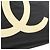 Borsa Tote Chanel Coco Mark Chain Nero Bianco - vista 10