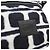 Borsa a tracolla reversibile Chanel Sport Line Nero Bianco - vista 10