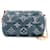 Speedy Pochette Louis Vuitton Monogram Denim Blu