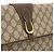 GUCCI Old GG Plus Shoulder Bag Pochette Marrone - vista 10