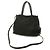 Borsa a mano/Borsa a tracolla in jacquard Prada Nero - vista 3